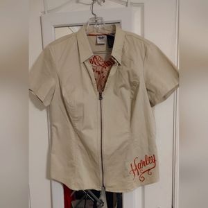 Harley Davidson XL women's top
